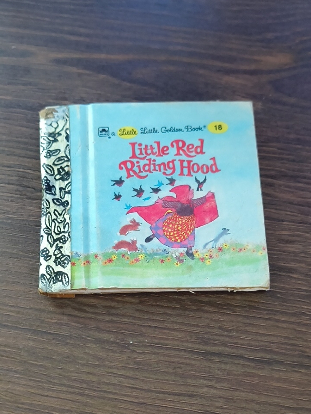 Little Golden Book Little Red Riding Hood - Blue Cover